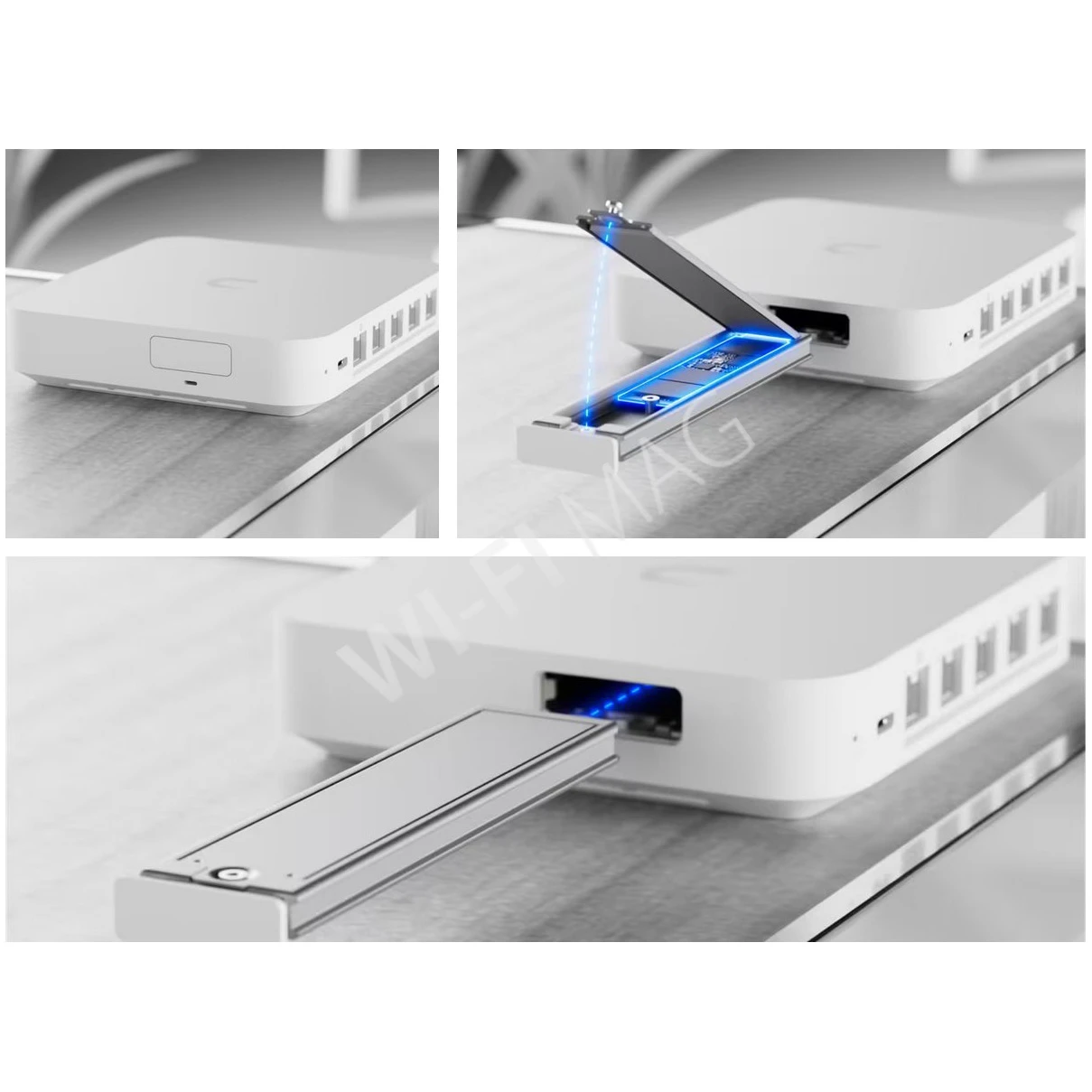 Ubiquiti M.2 SSD Tray, металлический монтажный крепеж для Cloud Gateway Max и Fiber