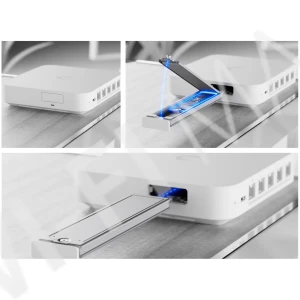 Ubiquiti M.2 SSD Tray, металлический монтажный крепеж для Cloud Gateway Max и Fiber