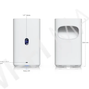 Ubiquiti UniFi Network Storage UNAS 4 White, белое сетевое хранилище