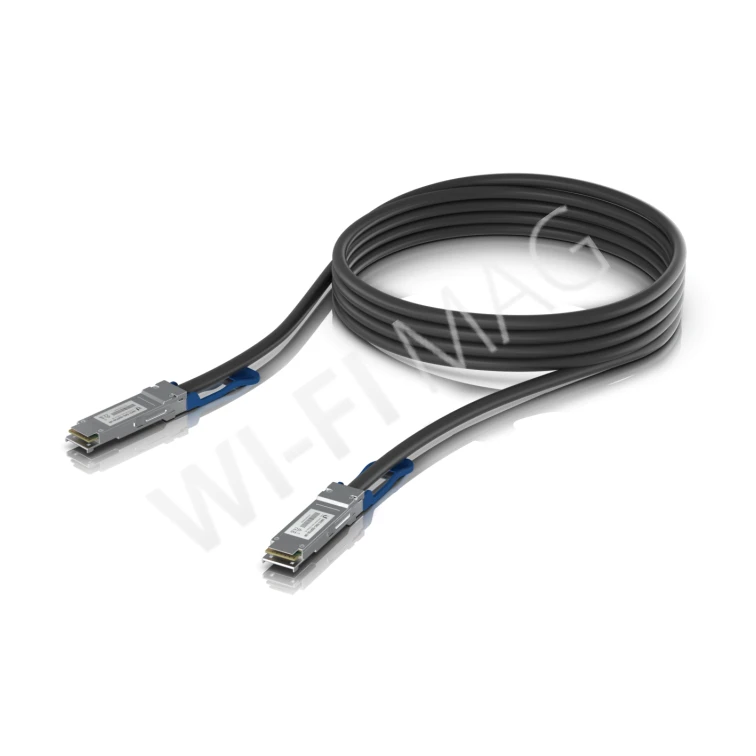 Ubiquiti UniFi 100G Direct Attach Cable, соединительный кабель QSFP28, длина 3 м.