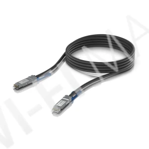 Ubiquiti UniFi 100G Direct Attach Cable, соединительный кабель QSFP28, длина 3 м.