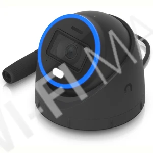 Ubiquiti UniFi Video Camera AI Turret Black, 8 Мп черная уличная PoE+ турельная со слотом для карты памяти IP-видеокамера