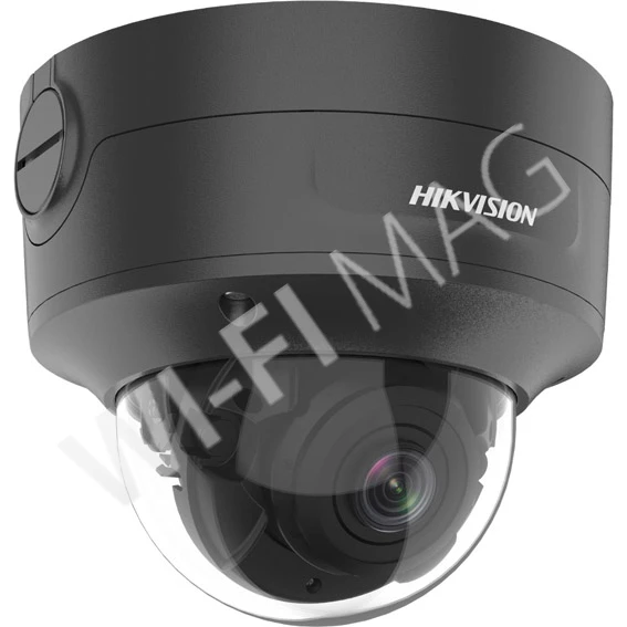 Hikvision DS-2CD2746G2-IZS(BLACK)(2.8-12mm)(C) 4Мп купольная IP-видеокамера