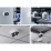 Ubiquiti UniFi AI Multi Sensor 2 Camera White, 16 Мп белая уличная PoE+ с 2-мя объективами и 2,33-кратным зумом IP-видеокамера