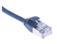 Кабель патч-корд Masterlan Comfort patch cable U/FTP, Cat6A, extra slim, LSZH, 5 м, экранированный, синий