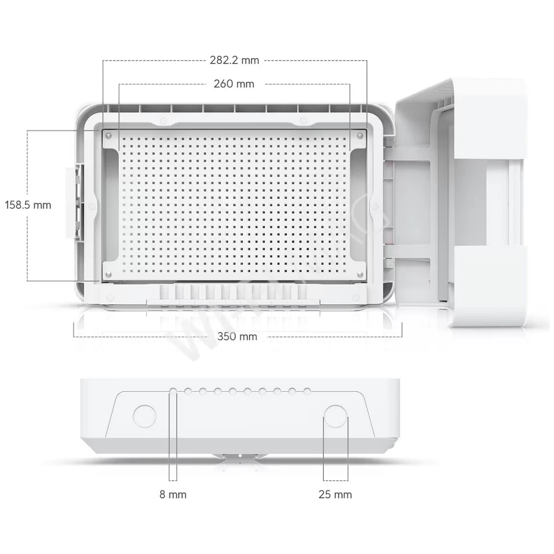 Ubiquiti UniFi Flex Utility Pro, погоустойчивый монтажный бокс