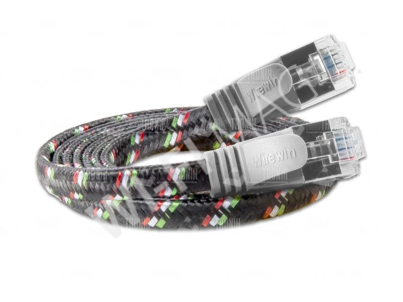 Кабель Wirewin SLIM TOUGH STP Cat.6, 0.5 м серый