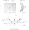 Ubiquiti LiteBeam 5AC XR антенна параболическая активная