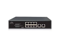 Неуправляемые коммутаторы с PoE UniView NSW2010-10T-POE-IN, неуправляемый коммутатор