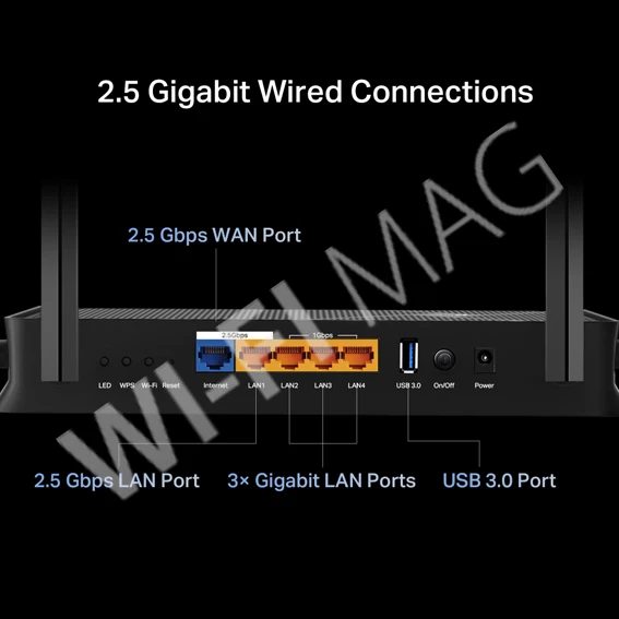 TP-Link Archer BE230 BE3600, двухдиапазонный маршрутизатор Wi‑Fi 7 EasyMesh