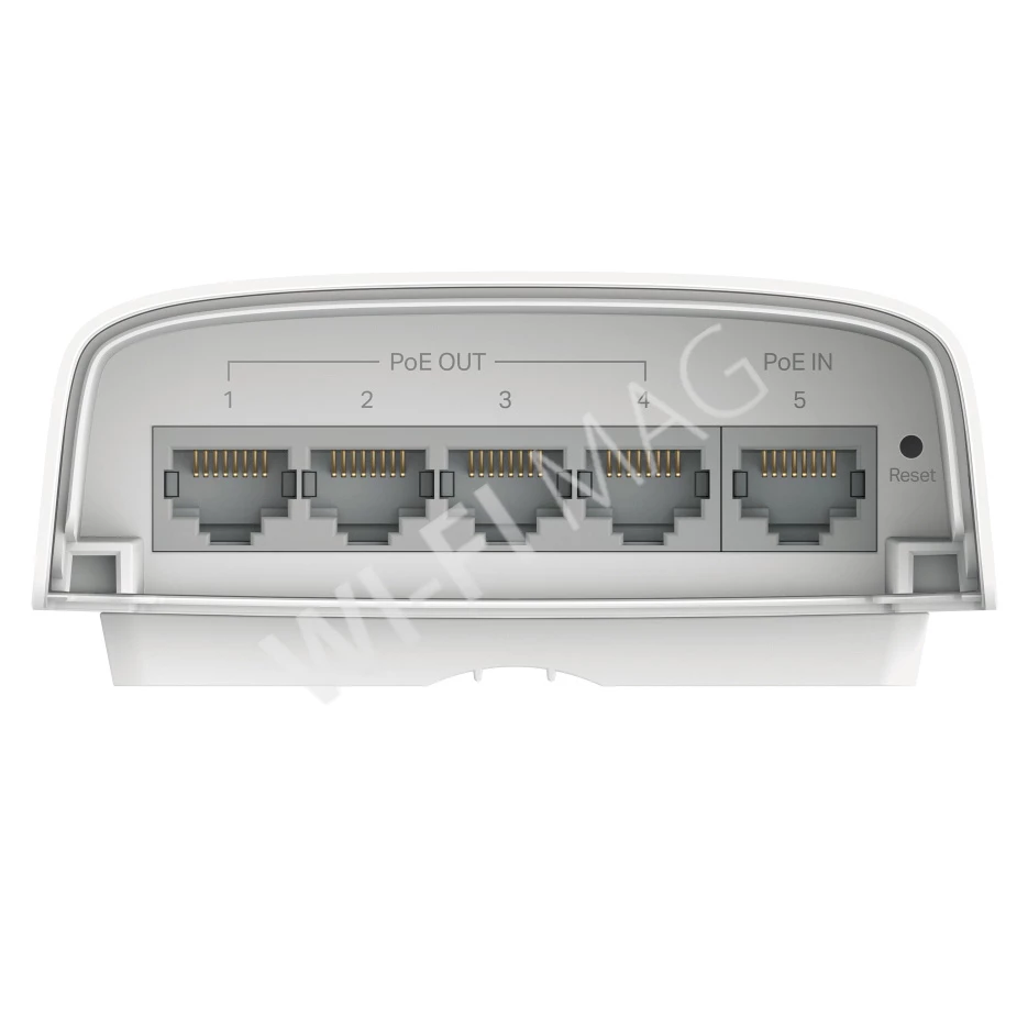 TP-Link SG2005P-PD, уличный Smart с 5 портами 1 Гбит/с (1 PoE-IN++, 4 PoE-OUT+) неуправляемый коммутатор