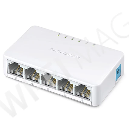 Mercusys MS105, неуправляемый 5-портовый (10/100 Мбит/с) коммутатор