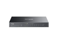 Управляемые коммутаторы с PoE TP-Link ES210GP Omada 10-портовый RJ45 (1 Гбит/с) с 8 PoE+ и 1 комбо-портом (SFP/RJ45) управляемый коммутатор