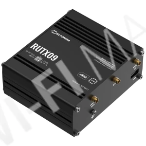 Teltonika RUTX09 Industrial Cellular Router 2 SIM+eSIM, промышленный сотовый маршрутизатор GNSS