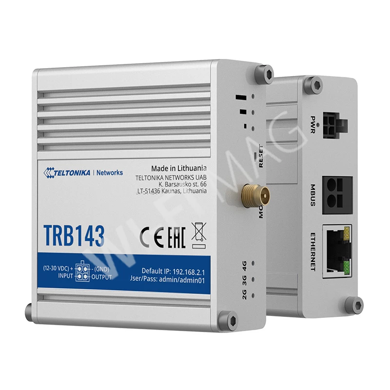 Teltonika TRB143, сотовый шлюз M-BUS