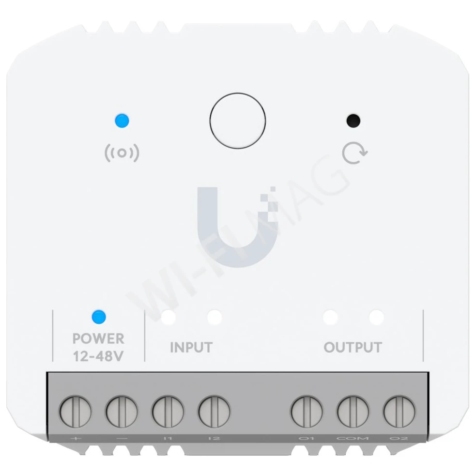 Ubiquiti UniFi Protect SuperLink Relay, реле для управления и интеграции устройств/датчиков сторонних производителей