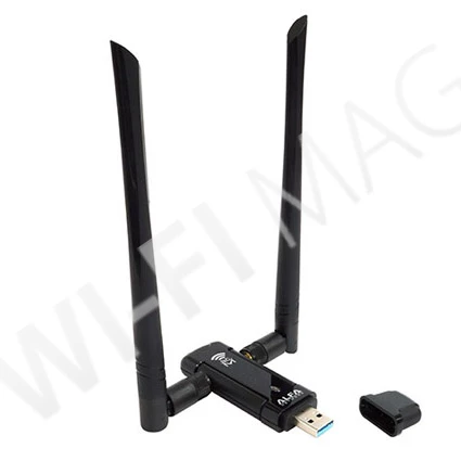 Alfa Network AWUS036ACM двухдиапазонный беспроводной USB 3.0 адаптер с внешними антеннами 5dBi