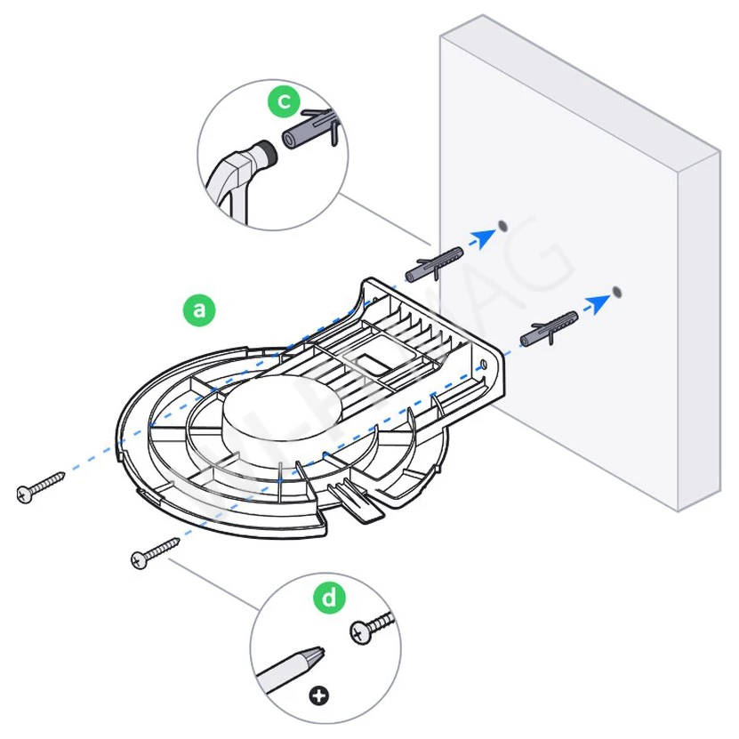 Ubiquiti UniFi AP Arm Mount, кронштейн на стену для полноразмерных флагманских точек доступа Wi-Fi UniFi