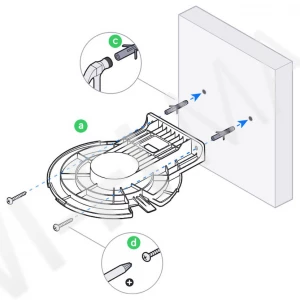 Ubiquiti UniFi AP Arm Mount, кронштейн на стену для полноразмерных флагманских точек доступа Wi-Fi UniFi