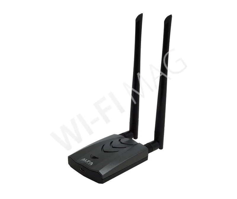 Alfa Network AWUS036ACH-C двухдиапазонный беспроводной USB 3.0 адаптер с внешними антеннами 5dBi