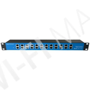 Conexpro POE-PAN12-GBM, 12-портовая гигабитная пассивная PoE-панель для стойки