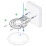 Ubiquiti UniFi AP Arm Mount, кронштейн на стену для полноразмерных флагманских точек доступа Wi-Fi UniFi