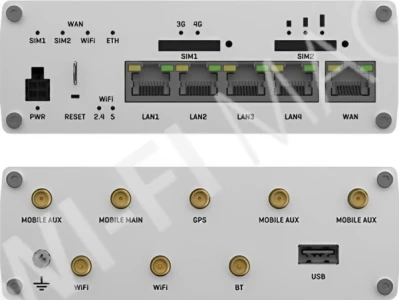 Teltonika RUTX14 WiFi LTE Cat12 Router, электронное устройство