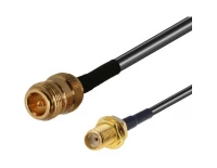 Кабельная продукция Кабель SMA Female/N Female RF240, 2 м.