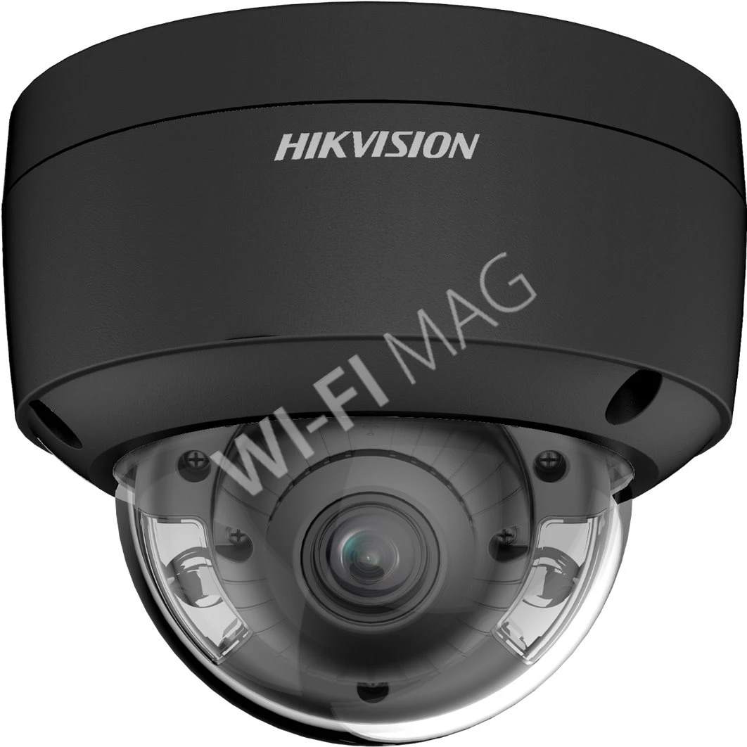 Hikvision DS-2CD2147G2-LSU(2.8mm)(C)BLACK антивандальная купольная IP-видеокамера ColorVu