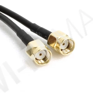 Alfa Magnetic Base ARS-AS02T, магнитная база для 2-х антенн с разъемами RP-SMA Female, кабель RG-174 RP-SMA Male 2 м