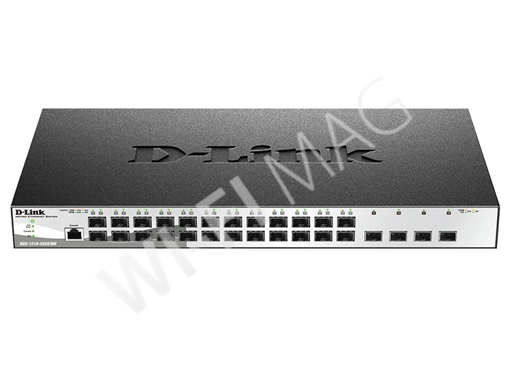 D-Link DGS-1210-28XS/ME/B1A, управляемый коммутатор с 24 портами SFP и 4 портами SFP+