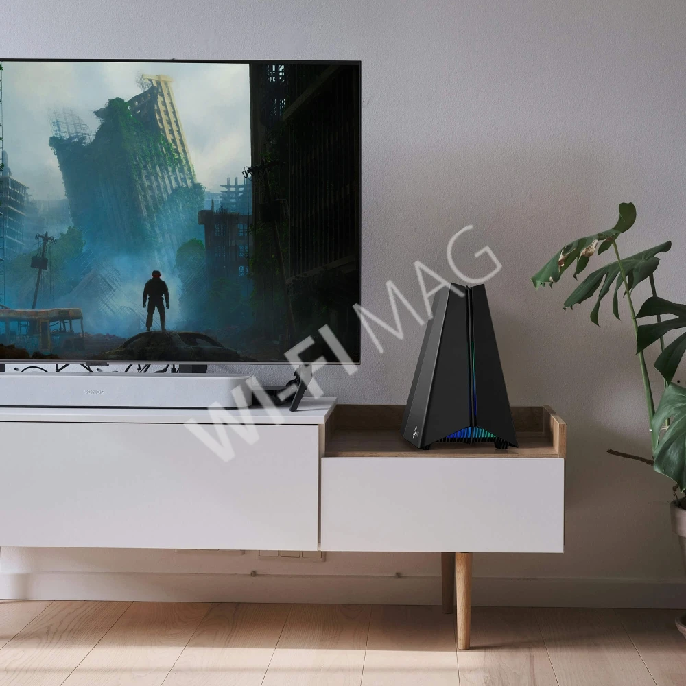 TP-Link Archer GXE75 AXE5400 Tri-Band Wi-Fi 6E Gaming Router, трехдиапазонный игровой маршрутизатор Wi‑Fi 6E