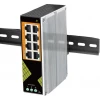 Conexpro GNT-IG1008GP-AC, промышленный с 8 PoE (1 Гбит/с) портами неуправляемый коммутатор