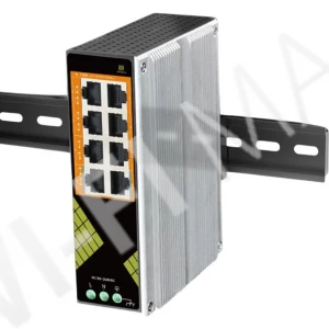 Conexpro GNT-IG1008GP-AC, промышленный с 8 PoE (1 Гбит/с) портами неуправляемый коммутатор