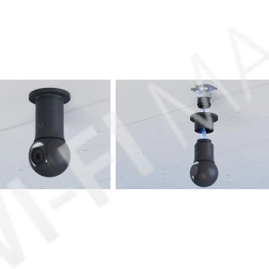 Ubiquiti G5 PTZ Surface Mount Black, черный кронштейн для поверхностного монтажа на потолок видеокамеры UVC-G5-PTZ-B
