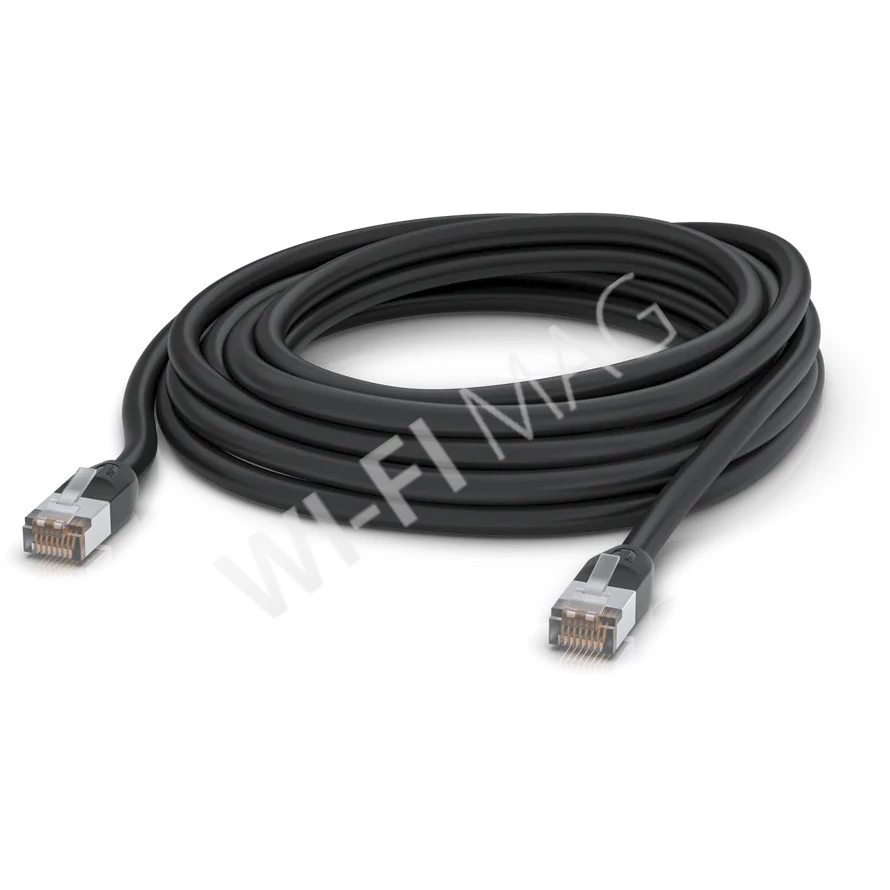 Ubiquiti UniFi Patch Cable Outdoor, соединительный кабель, длина 8м., черный