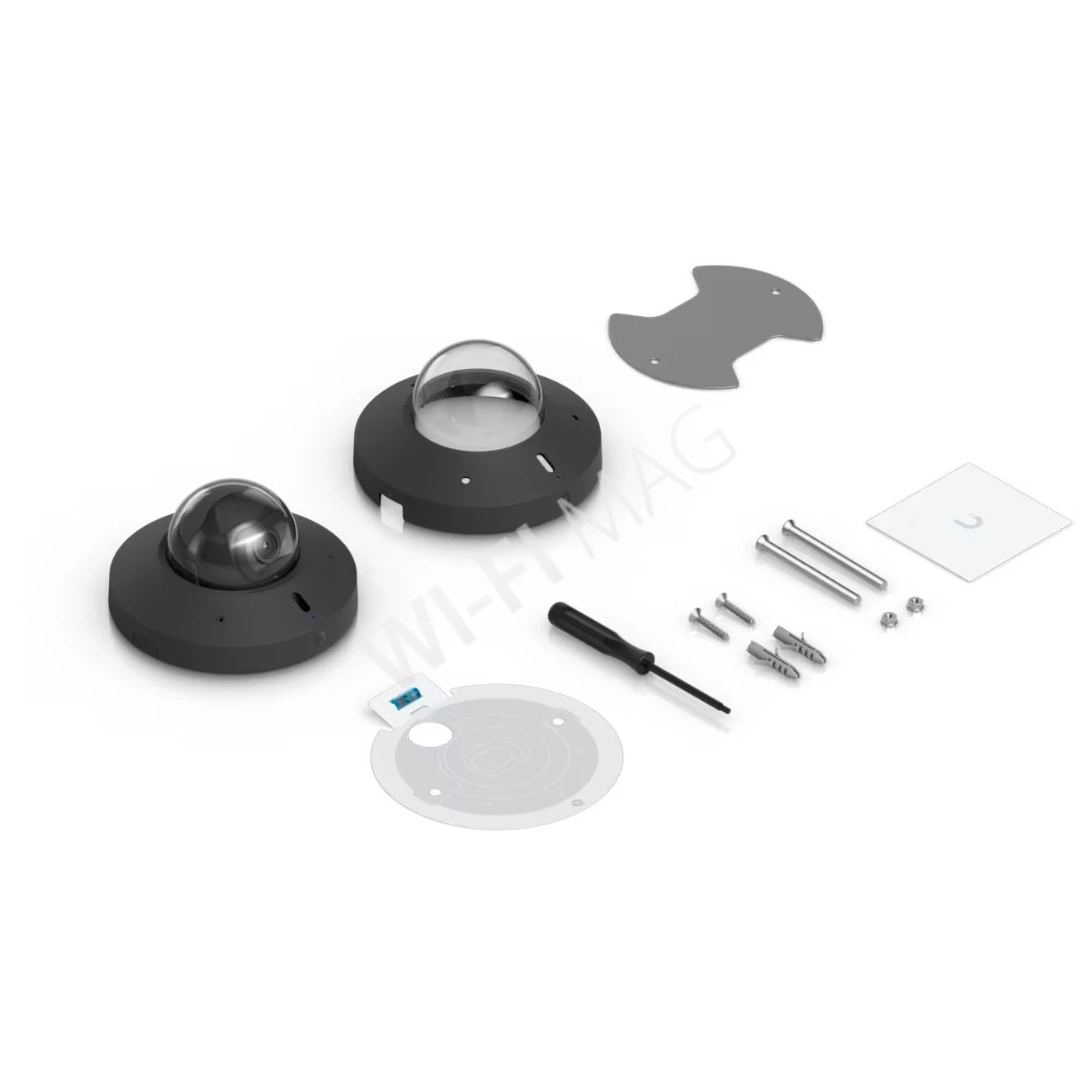 Ubiquiti UniFi G6 Mini Dome Camera Black, 8 Мп PoE с двусторонней аудиосвязью и ночным видением черная IP-видеокамера