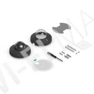 Ubiquiti UniFi G6 Mini Dome Camera Black, 8 Мп PoE с двусторонней аудиосвязью и ночным видением черная IP-видеокамера
