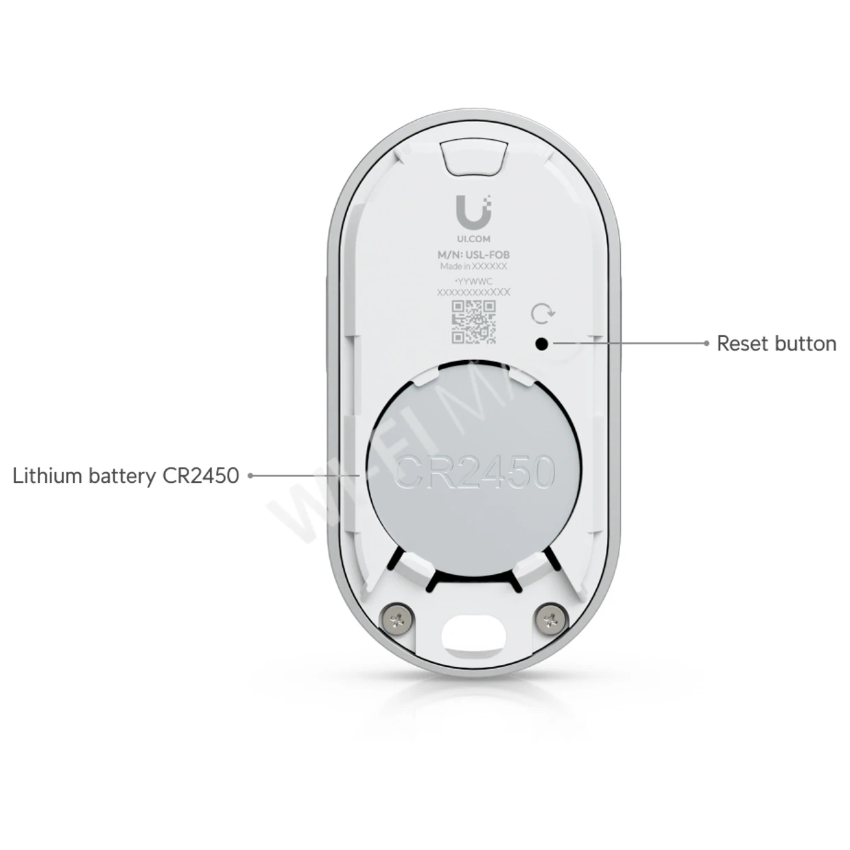 Ubiquiti UniFi Protect Remote Control KeyFob SuperLink, пульт для дистанционного управления
