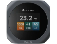 Mikrotik CLAIRÉ Lite (IAQM-THC2V-G) датчик/монитор качества воздуха серый