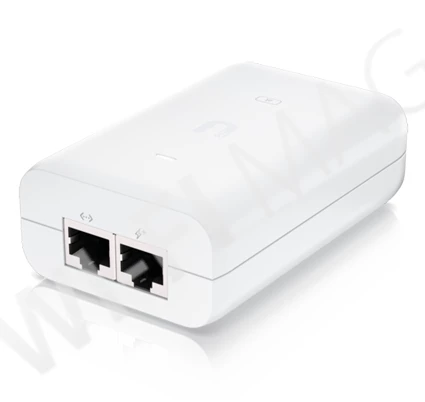 Ubiquiti U-POE-at, адаптер питания 48В/0,65А (30 Вт)