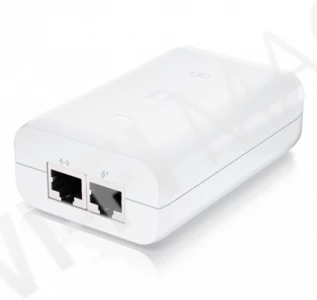 Ubiquiti U-POE-at, адаптер питания 48В/0,65А (30 Вт)