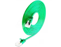 Кабель Wirewin SLIM LIGHT STP Cat.6A, 0.1 м зелёный