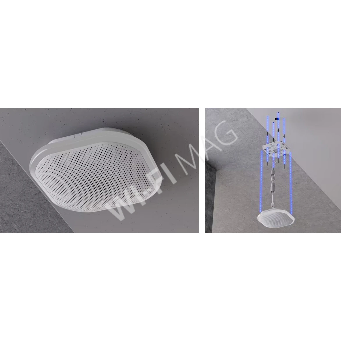 Ubiquiti UniFi Protect Siren PoE, всепогодная сирена 110 дБ с подсветкой и питанием по PoE