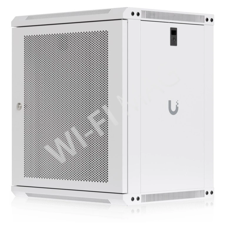 Ubiquiti 12U Rack Cabinet Perforated Front Door (450 мм) стоечный шкаф 12U с 2-мя вентиляторами и перфорированной дверцей