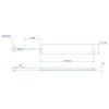 Teltonika Mobile Adhesive SMA Antenna, мобильная клейкая LTE-антенна, 2 дБи (3 метра)