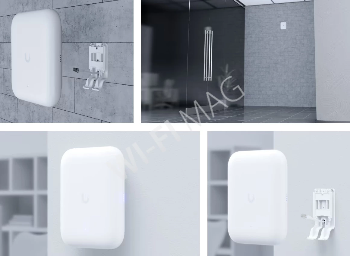 Ubiquiti UniFi 7 Outdoor, всепогодная точка доступа Wi-Fi 7 с 4 пространственными потоками
