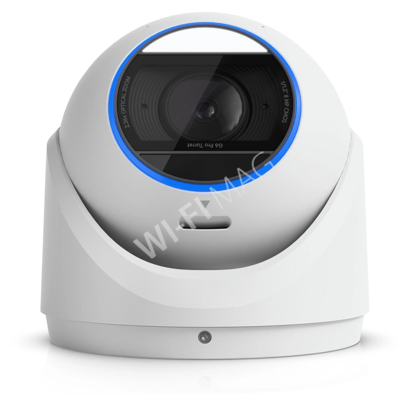 Ubiquiti UniFi Video Camera G6 Pro Turret White, 8 Мп белая уличная PoE+ турельная c 2,36-кратным оптическим зумом IP-видеокамера