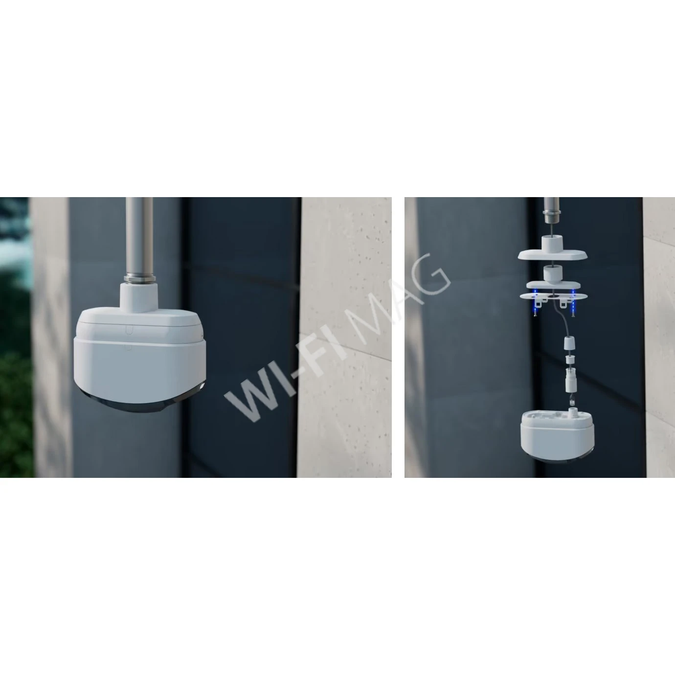 Ubiquiti G6 180 Camera Pendant Mount White, белое подвесное крепление для камеры UVC-G6-180