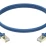 Conexpro Patch Cable STP, CAT6A (0,5 метра) патч-кабель синий